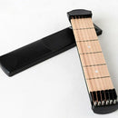 Portable Pocket Guitar Acoustic Practice Tool Gadget Chord Trainer 6 String Fret
