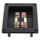 DIY 4-Way Speaker Box Terminal Binding Post Screw Cup