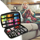 90pcs/set Portable Travel Sewing Box Kits Needles Thread Embroidery Craft â€‹