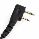 5X(Walkie Talkie Ptt Mic Radio Earpiece Headset for Icom Ic-F11 Ic-F11S Ic V1L6)
