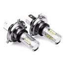 1Pc H4 9003 Fog Light LED Headlight 80W Hi/Lo 90W Beam Driving DRL Lamp White3C