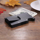 Portable Metal Banknotes Clips Wallet Stainless Steel Card Cash Folder