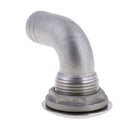 316 Stainless Steel Boat Yacht Deck Drain Scupper 90 Deg 25mm