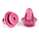 50X For   Door Trim & Garnish Panel Retainer Clip Natural Nylon Fastener ME