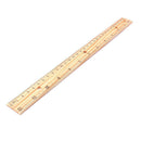 Three packs of wood ruler 30cm pine ruler wooden flat ruler wooden ruler supply
