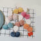 2pcs Candy Color Headband Plush Girls Kid Hair Ties Pompom Lovely Hair Rope