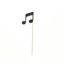 6pcs musical note cupcake toppers birthday cake topper music party decoration JR