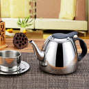 Teakettle for Induction Cooker Stainless Steel Tea Pot Kitchen Teaware 1.2L