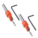 2x Carpentry Woodworking Countersink Drill Bit Solid Counter Sink Bits 10mm Dia.