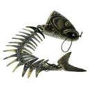 Fishbone Wind Chime Nautical Home Garden Decor Solid Iron Construction