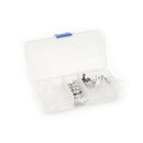 120Pcs Car Male+Female Spade Connector Wire Crimp Terminal Insulating SleevOZ