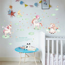 1pc 50*70cm balloon  wall stickers for kids rooms home decor wall M&E