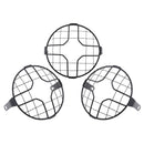 3-pack 17.5cm Motorcycle Headlight Grill Guards Front Headlamp Light Covers