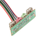 Audio/ Dual USB Front Panel Board w/Cables for Computer PC System 6.8CM