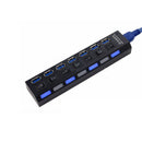 3.0HUB 7-port USB hub high-speed line splitter usb a drag seven hub with in