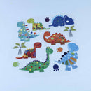 Dinosaur Patches IronOn Transfer Animal Patch Heat PressSticker for Xmas Gift 3C