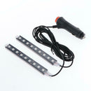 Blue 9 LED LED Rope Strip Light Night Lighting Outdoor Indoor Background Light