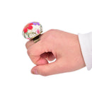 1PC Cute Ring DIY Craft Needle Pin Cushion Holder Sewing Kit Pincushion SupplyOZ