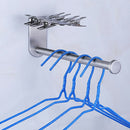 Stainless Steel Hanger Storage Rack Clip Organizer Paper Tissue Holder Stand