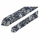Classic Wedding Gifts Floral Print For Men Suit Neck Tie Cravat Cotton 6#