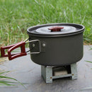 2x Stainless Steel Camping Cooking Spirit Alcohol Stove Burner W/Stand Rack-New