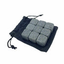 9 Pieces Stones Whiskey High Quality Cooler Cubes Roches Granite - Green, 2 O3R9