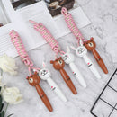 1Pc 2M Kids Jump Ropes Wood Handle Sport Bodybuilding Fitness Skipping RopeS Gw