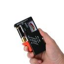 Universal Battery Tester Checker For AA AAA C D 9V 1.5V Button Cell Batteries x1