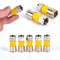 10pcs RG6 F Type Compression 2.8cm Snap Seal Plug Connector  Waterproof  OZ