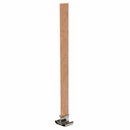 10Pcs 13mm x 130mm Candle Wood Wick With Sustainer Tab Candle Making Supplies