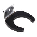 Wall Microphone Stand & Clip Holder 43mm Black