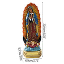 Exquisite 8 Inch Guadalupe Virgin Mary Statue Christian Gift Christmas Home