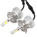 2pcs 60W 6000LM H4 LED Light Headlight Vehicle Car Hi/Lo Beam Bulb Kit 6000k u66