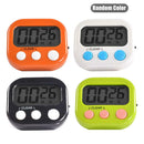 Digital Kitchen Cooking Timer Big Digits Loud Alarm Magnetic Backing Stand