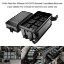 Car Fuse Box Dc 12V 20A 6 Relay Block 5 Road For Nacelle Car Insurance Hold