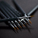 3x Face Mold Cake Decorating Brush Set Food Paint Icing Sugarcraft Tools P3 A7I4