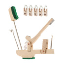 5x Wood Piano Whippen Tuning Tool Piano Parts for Upright/Vertical Piano