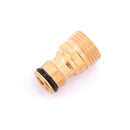 Water Brass Hose Pipe Tube Fitting Garden Tap Quick Connector Adaptor 1/2" TO