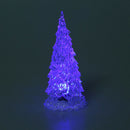 Romantic Christmas Tree Shape 7-Color Changing Flickering LED Light