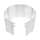 Picnic Wind Guard Cookware Cookout Stove Outdoor Supplies Foldable Wind Shi Cy