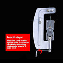 Portable Stainless Steel Semi Automatic Fishing Hook Line Tier Tie Binder Dlwr