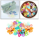 100x Acrylic Durable Chain C-Links DIY Jewelry Necklace Findings Accessories