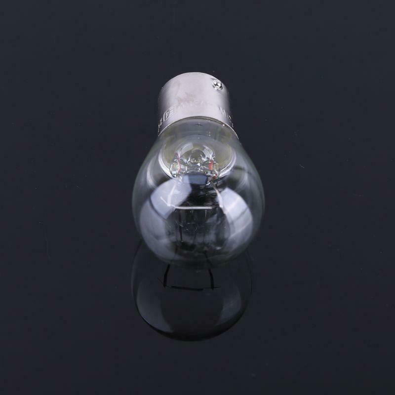 2Pcs BA15S 1156 Glass High Power Low Consumption Car Auto Stop Light Brake Bulb