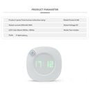 1*LED Digital Time Wall Clock With PIR Motion Sensor Night Light Home Clock Lamp