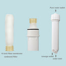 2Pcs UF Membrane 0.01 Micron Ultrafiltration Hollow Fiber Membrane for Reve