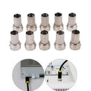 10x`RG6 F Plug Connectors Satellite Virgin Sky TV Screw Twist Coax Cable AerME