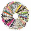 DIY quilting Patch 60pcs 10cmx10cm charm pack cotton fabric patchwork bundl K2A4