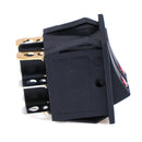 1PCS Rocker switch belt cat-eye switch two gang switch double swi IO BX