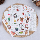 10Pcs Luminous Temporary Tattoo Stickers Christmas Carnival Party DecorationB3C