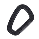 5pcs Mountaineering Buckle Snap Clip Plastic Hook Climbing Carabiner D Shap3C